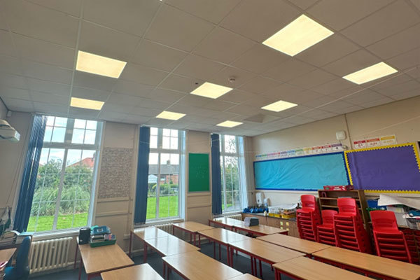 Illuminating Pittington Primary School with LED lighting