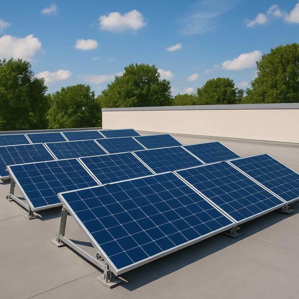 Flat Roof Solar Panels