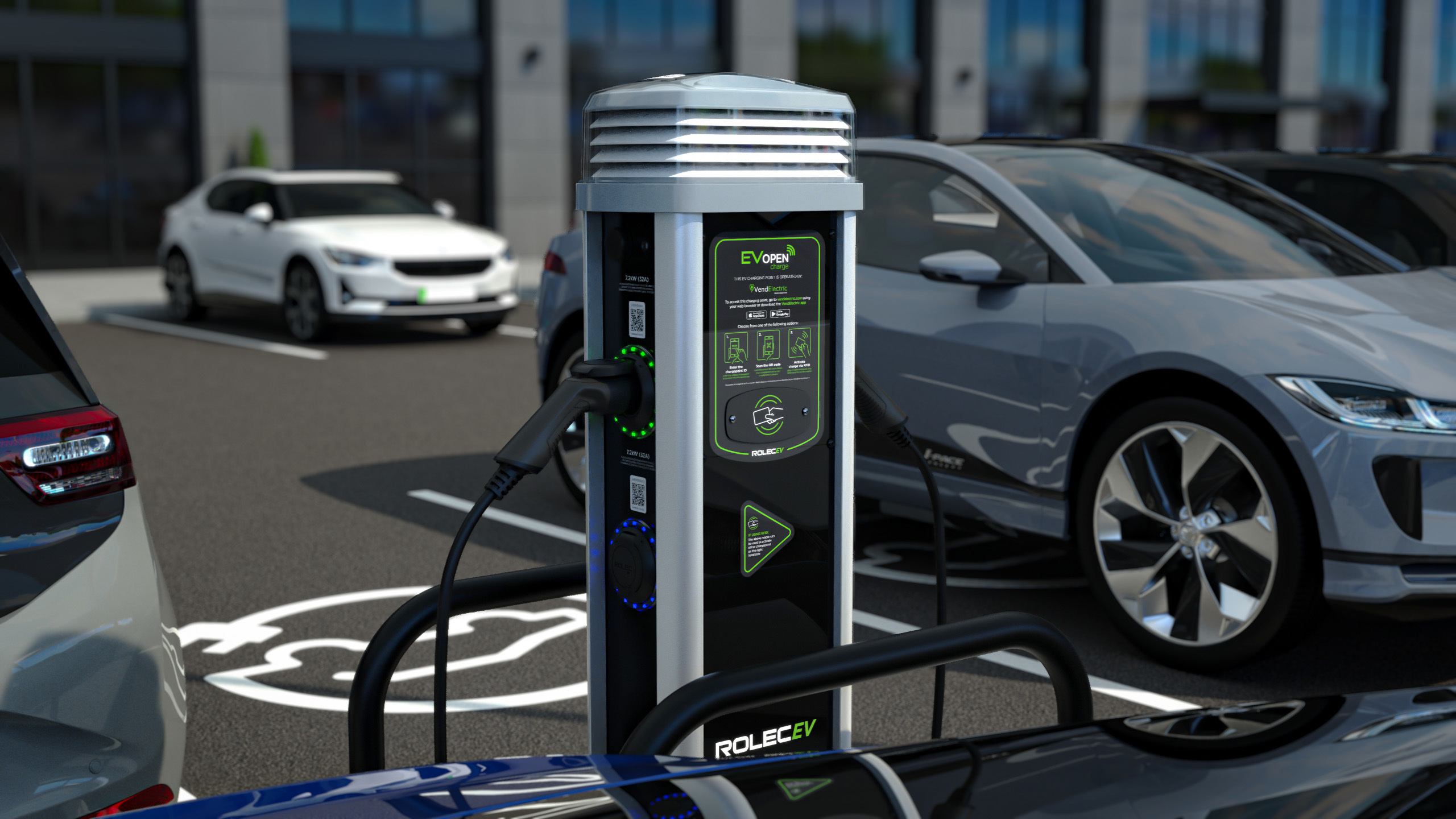 Header Image for Commercial Business Workplace Electric Vehicle Charger Installation